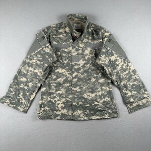 US Military ACU‎ Army Combat Uniform Coat UCP Digital Camo Ripstop Small Reg